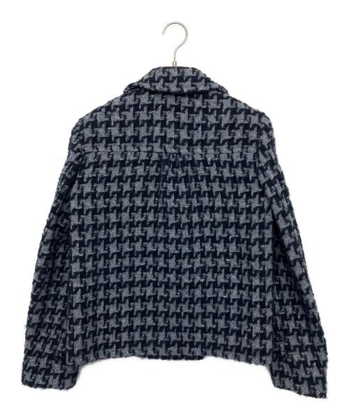 Max Mara WEEK END LINE（マックスマーラ ウイークエンドライン）Max Mara WEEK END LINE (マックスマーラ ウイークエンドライン) ショートコート ブルー×ネイビー サイズ:40の古着・服飾アイテム