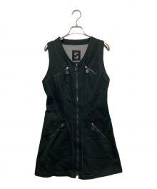 FENDI（フェンディ）の古着「ノースリーブ・キャミソールワンピース」｜ブラック