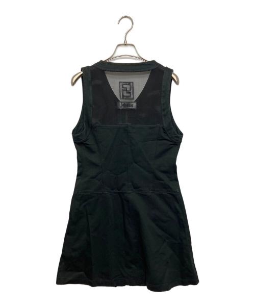 FENDI（フェンディ）FENDI (フェンディ) ノースリーブ・キャミソールワンピース ブラック サイズ:28の古着・服飾アイテム