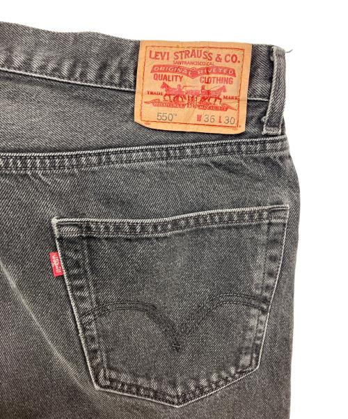LEVI'S（リーバイス）LEVI'S (リーバイス) 550デニムパンツ ブラック サイズ:91cm (W36)の古着・服飾アイテム