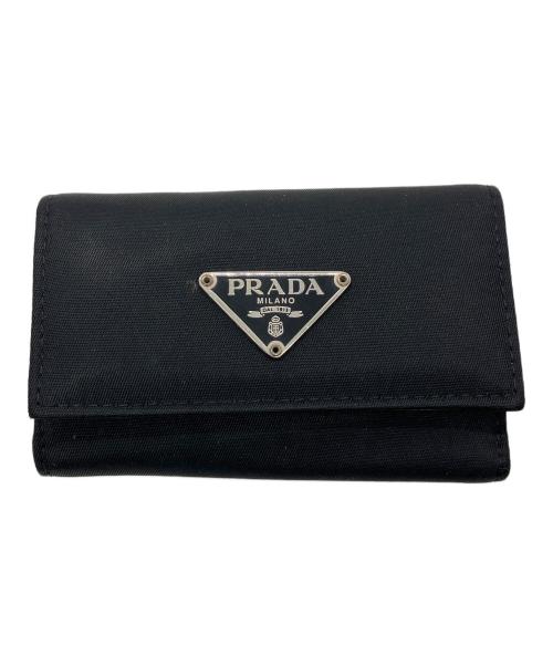 PRADA（プラダ）PRADA (プラダ) キーケース ブラックの古着・服飾アイテム