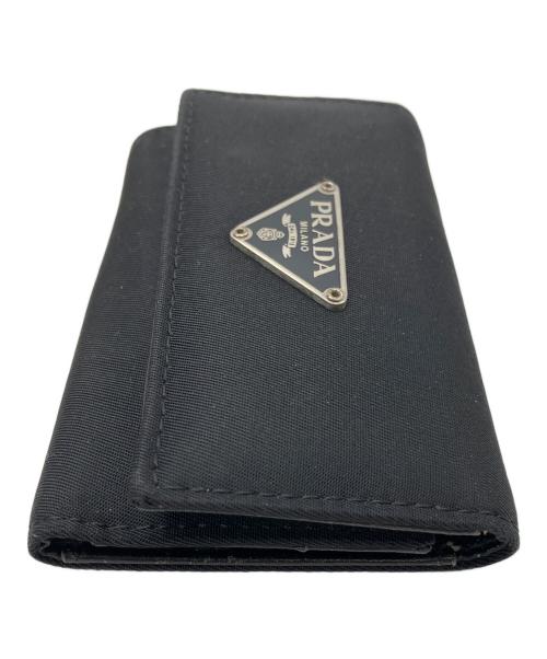 PRADA（プラダ）PRADA (プラダ) キーケース ブラックの古着・服飾アイテム