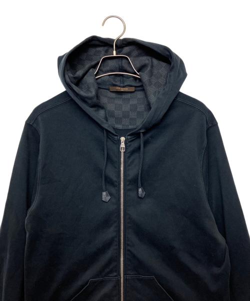 LOUIS VUITTON（ルイ ヴィトン）LOUIS VUITTON (ルイ ヴィトン) ジップパーカー ブラック サイズ:Lの古着・服飾アイテム