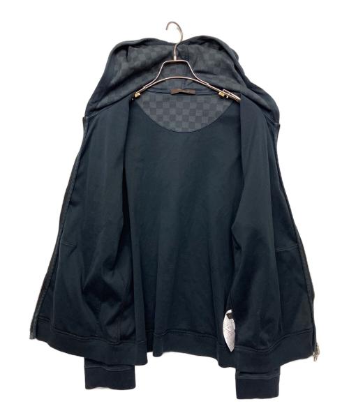 LOUIS VUITTON（ルイ ヴィトン）LOUIS VUITTON (ルイ ヴィトン) ジップパーカー ブラック サイズ:Lの古着・服飾アイテム
