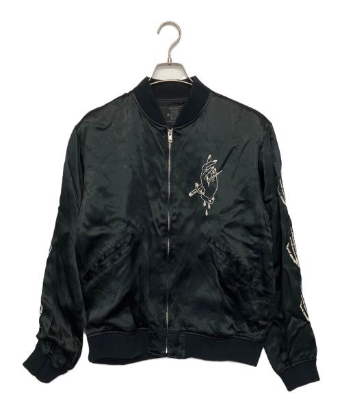 Thee Hysteric XXX（ジィ ヒステリックトリプルエックス）Thee Hysteric XXX (ジィ ヒステリックトリプルエックス) ブルゾン ブラック サイズ:Mの古着・服飾アイテム