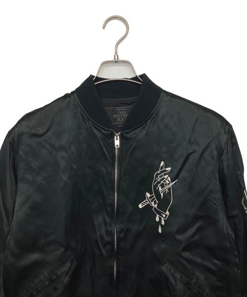Thee Hysteric XXX（ジィ ヒステリックトリプルエックス）Thee Hysteric XXX (ジィ ヒステリックトリプルエックス) ブルゾン ブラック サイズ:Mの古着・服飾アイテム