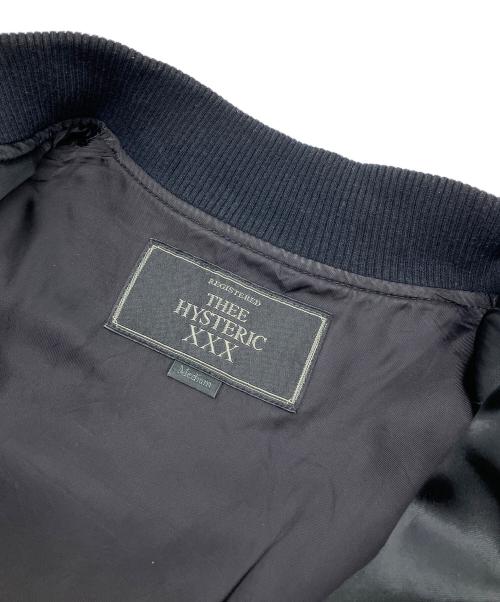 Thee Hysteric XXX（ジィ ヒステリックトリプルエックス）Thee Hysteric XXX (ジィ ヒステリックトリプルエックス) ブルゾン ブラック サイズ:Mの古着・服飾アイテム