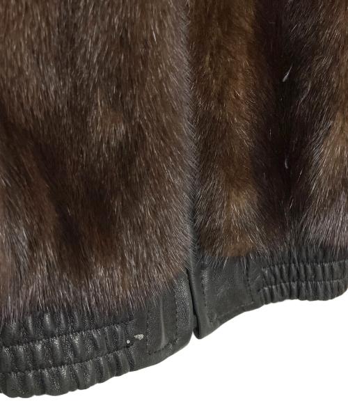 不明（不明）不明 (不明) ミンクコート ブラウン サイズ:LLの古着・服飾アイテム