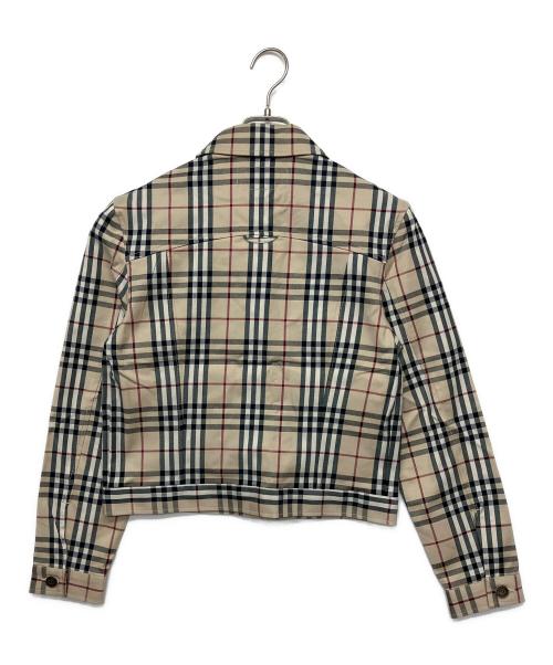 BURBERRY LONDON（バーバリーロンドン）BURBERRY LONDON (バーバリーロンドン) ノバチェック　シャツジャケット ベージュ サイズ:L　の古着・服飾アイテム