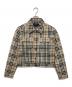 BURBERRY LONDON（バーバリーロンドン）の古着「ノバチェック　シャツジャケット」｜ベージュ