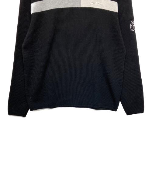 CASTELBAJAC（カステルバジャック）CASTELBAJAC (カステルバジャック) 厚手ニット ブラック サイズ:4の古着・服飾アイテム