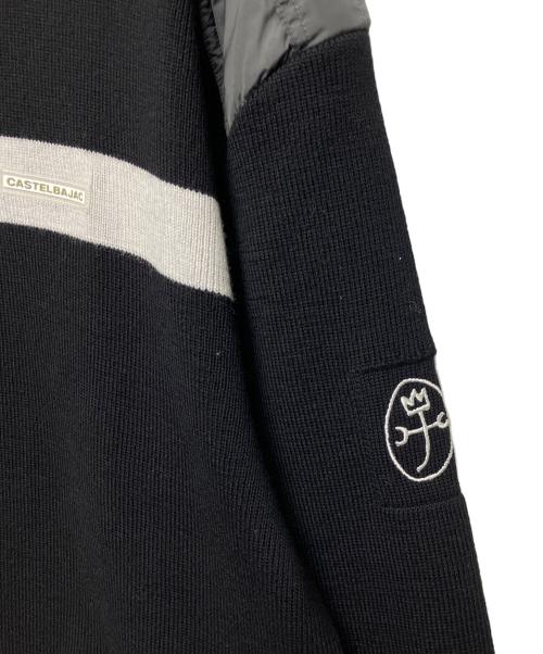 CASTELBAJAC（カステルバジャック）CASTELBAJAC (カステルバジャック) 厚手ニット ブラック サイズ:4の古着・服飾アイテム