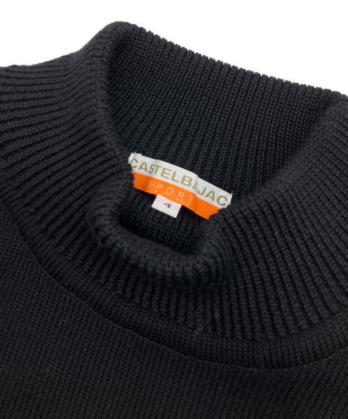 CASTELBAJAC（カステルバジャック）CASTELBAJAC (カステルバジャック) 厚手ニット ブラック サイズ:4の古着・服飾アイテム