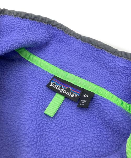 Patagonia（パタゴニア）Patagonia (パタゴニア) フリースジャケット USA製 パープル サイズ:XSの古着・服飾アイテム