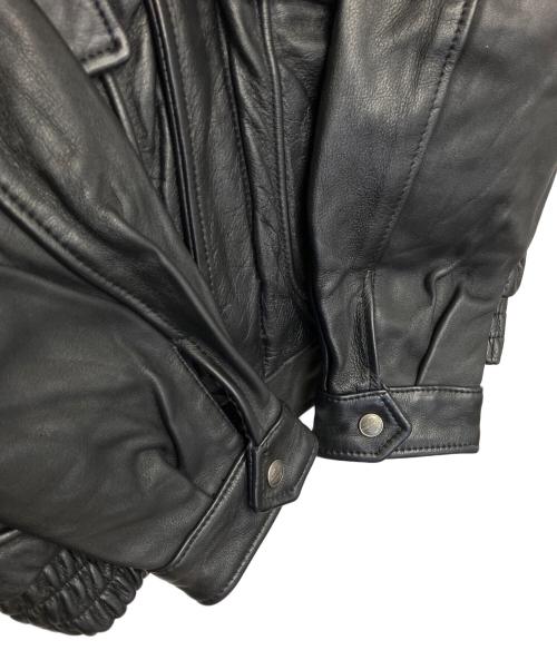 HARLEY-DAVIDSON（ハーレーダビッドソン）HARLEY-DAVIDSON (ハーレーダビッドソン) レザージャケット　ライナー付 ブラック サイズ:38の古着・服飾アイテム