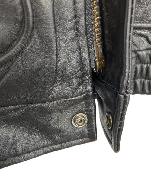 HARLEY-DAVIDSON（ハーレーダビッドソン）HARLEY-DAVIDSON (ハーレーダビッドソン) レザージャケット　ライナー付 ブラック サイズ:38の古着・服飾アイテム