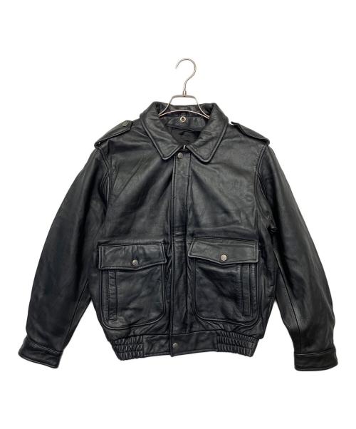 HARLEY-DAVIDSON（ハーレーダビッドソン）HARLEY-DAVIDSON (ハーレーダビッドソン) レザージャケット　ライナー付 ブラック サイズ:38の古着・服飾アイテム