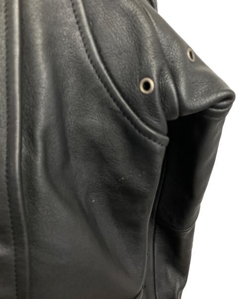 HARLEY-DAVIDSON（ハーレーダビッドソン）HARLEY-DAVIDSON (ハーレーダビッドソン) レザージャケット　ライナー付 ブラック サイズ:38の古着・服飾アイテム