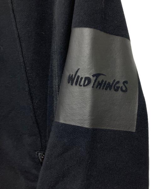 WILD THINGS（ワイルドシングス）WILD THINGS (ワイルドシングス) FRUIT OF THE LOOM (フルーツオブザルーム) ジップジャケット ブラック サイズ:L 未使用品の古着・服飾アイテム