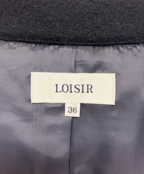 LOISIR（ロワズィール）LOISIR (ロワズィール) ダッフルコート ブラック サイズ:36の古着・服飾アイテム