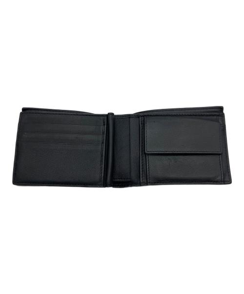 BOTTEGA VENETA（ボッテガベネタ）BOTTEGA VENETA (ボッテガベネタ) 2つ折り財布 ブラックの古着・服飾アイテム