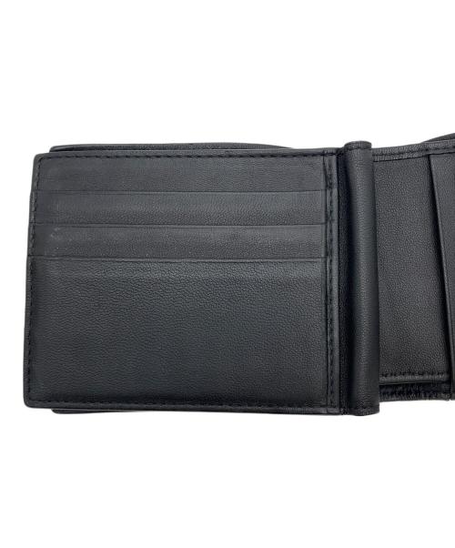 BOTTEGA VENETA（ボッテガベネタ）BOTTEGA VENETA (ボッテガベネタ) 2つ折り財布 ブラックの古着・服飾アイテム