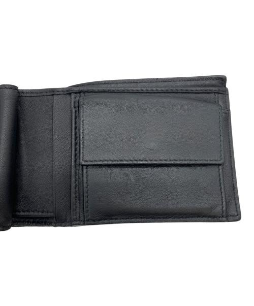 BOTTEGA VENETA（ボッテガベネタ）BOTTEGA VENETA (ボッテガベネタ) 2つ折り財布 ブラックの古着・服飾アイテム