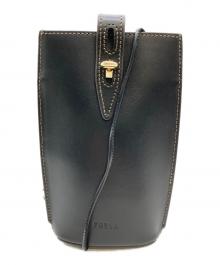 FURLA（フルラ）の古着「UNICA MINI VERTOCAL CROSBODY」｜ブラック
