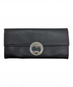 PRADAプラダ）の古着「長財布」｜ブラック