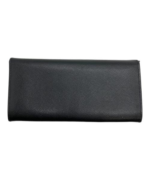 PRADA（プラダ）PRADA (プラダ) 長財布 ブラックの古着・服飾アイテム