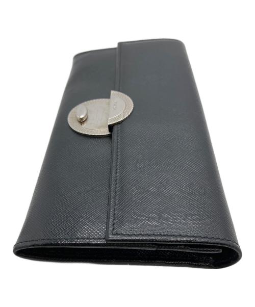 PRADA（プラダ）PRADA (プラダ) 長財布 ブラックの古着・服飾アイテム