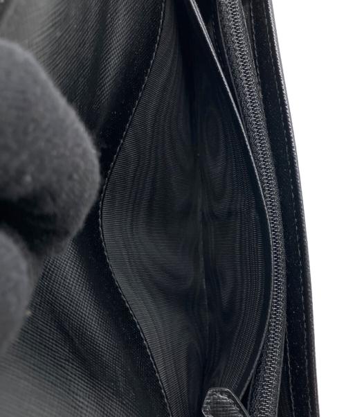 PRADA（プラダ）PRADA (プラダ) 長財布 ブラックの古着・服飾アイテム