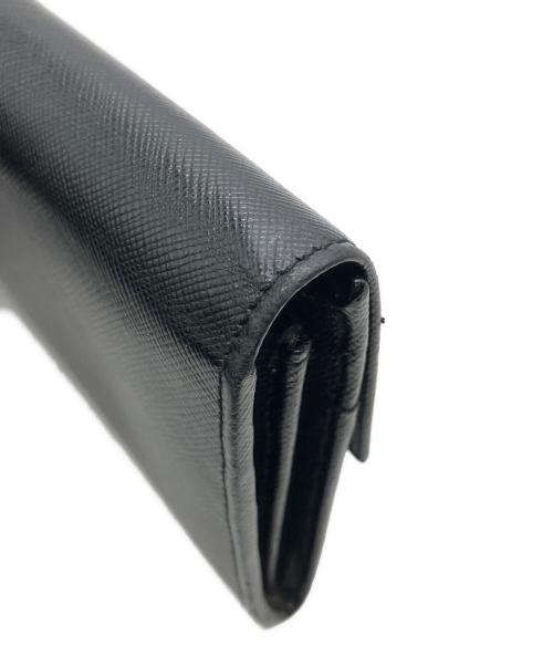 PRADA（プラダ）PRADA (プラダ) 長財布 ブラックの古着・服飾アイテム