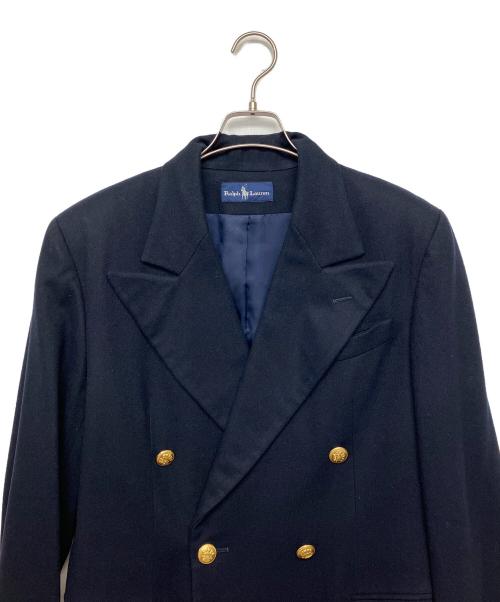 RALPH LAUREN（ラルフローレン）RALPH LAUREN (ラルフローレン) テーラードジャケット　2B 金ボタン ネイビー サイズ:不明の古着・服飾アイテム
