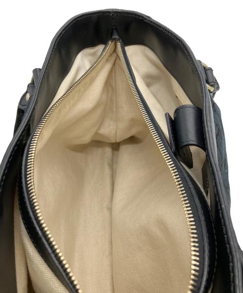 GUCCI（グッチ）GUCCI (グッチ) GG　トートバッグ ブラックの古着・服飾アイテム