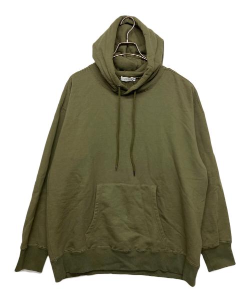 nanamica（ナナミカ）nanamica (ナナミカ) プルオーバーパーカー グリーン サイズ:Lの古着・服飾アイテム