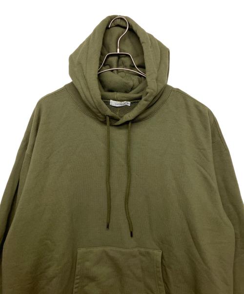 nanamica（ナナミカ）nanamica (ナナミカ) プルオーバーパーカー グリーン サイズ:Lの古着・服飾アイテム