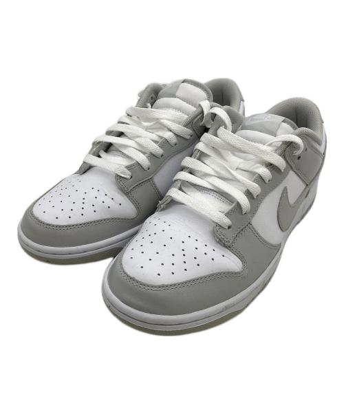 NIKE（ナイキ）NIKE (ナイキ) NIKE DUNK LOW RETRO ホワイト×グレー サイズ:27cmの古着・服飾アイテム