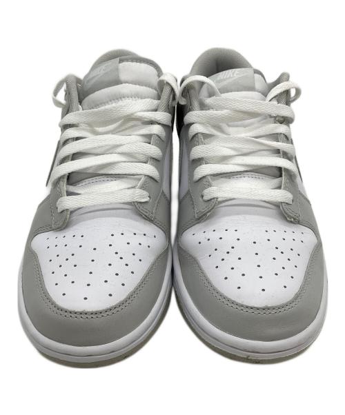 NIKE（ナイキ）NIKE (ナイキ) NIKE DUNK LOW RETRO ホワイト×グレー サイズ:27cmの古着・服飾アイテム