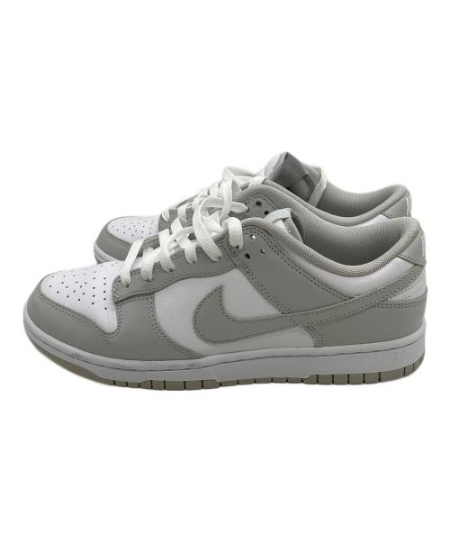 NIKE（ナイキ）NIKE (ナイキ) NIKE DUNK LOW RETRO ホワイト×グレー サイズ:27cmの古着・服飾アイテム