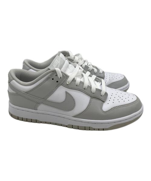 NIKE（ナイキ）NIKE (ナイキ) NIKE DUNK LOW RETRO ホワイト×グレー サイズ:27cmの古着・服飾アイテム