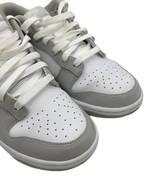 NIKE（ナイキ）NIKE (ナイキ) NIKE DUNK LOW RETRO ホワイト×グレー サイズ:27cmの古着・服飾アイテム