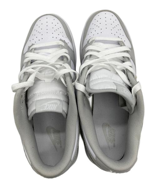 NIKE（ナイキ）NIKE (ナイキ) NIKE DUNK LOW RETRO ホワイト×グレー サイズ:27cmの古着・服飾アイテム