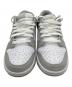 NIKE (ナイキ) NIKE DUNK LOW RETRO ホワイト×グレー サイズ:27cm：9000円