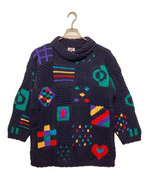 BONZO（ボンゾ）BONZO (ボンゾ) 厚手ニット ネイビー サイズ:不明の古着・服飾アイテム