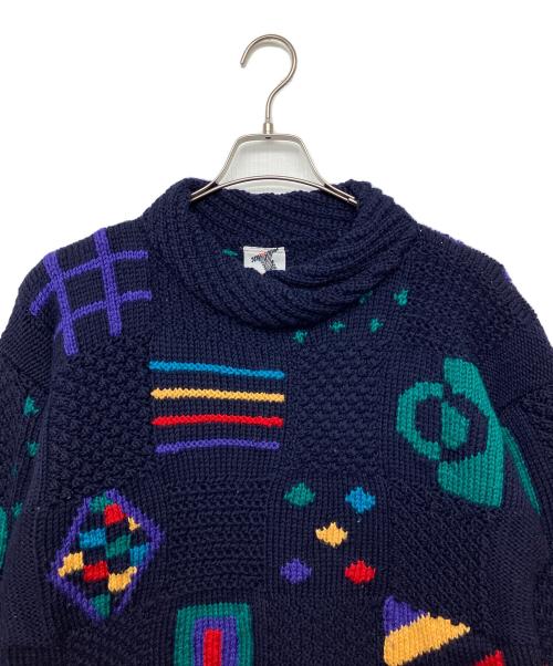 BONZO（ボンゾ）BONZO (ボンゾ) 厚手ニット ネイビー サイズ:不明の古着・服飾アイテム