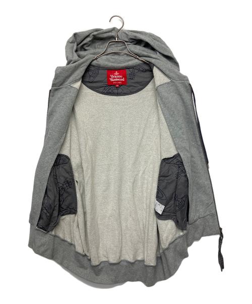Vivienne Westwood（ヴィヴィアンウエストウッド）Vivienne Westwood (ヴィヴィアンウエストウッド) ジップパーカー グレー サイズ:00の古着・服飾アイテム