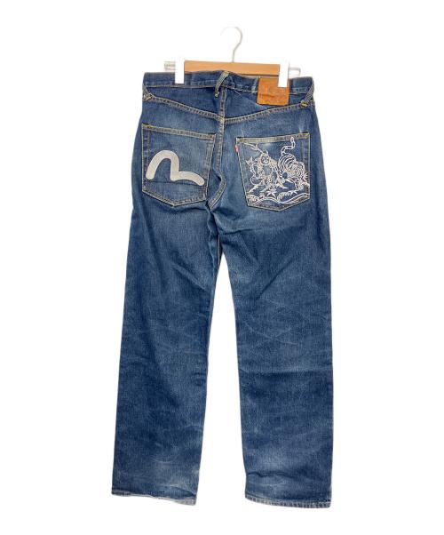 EVISU（エヴィス）EVISU (エヴィス) デニムパンツ インディゴ サイズ:34の古着・服飾アイテム