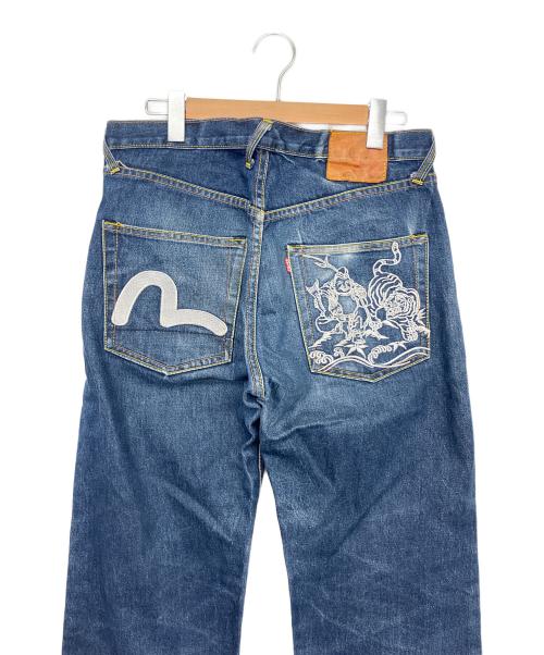 EVISU（エヴィス）EVISU (エヴィス) デニムパンツ インディゴ サイズ:34の古着・服飾アイテム