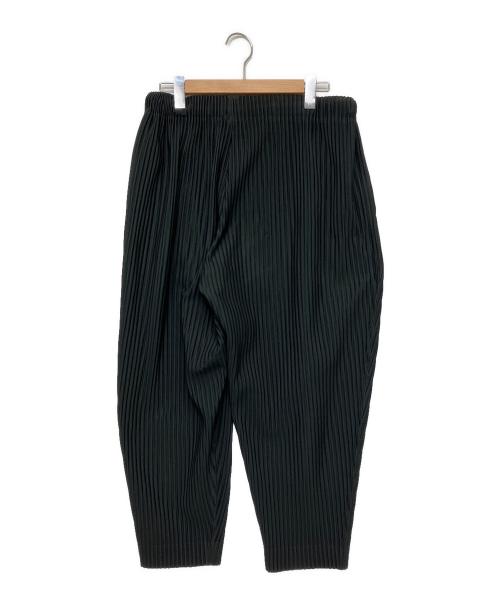 HOMME PLISSE ISSEY MIYAKE（オム プリッセ イッセイ ミヤケ）HOMME PLISSE ISSEY MIYAKE (オム プリッセ イッセイ ミヤケ) プリーツパンツ ブラック サイズ:1の古着・服飾アイテム